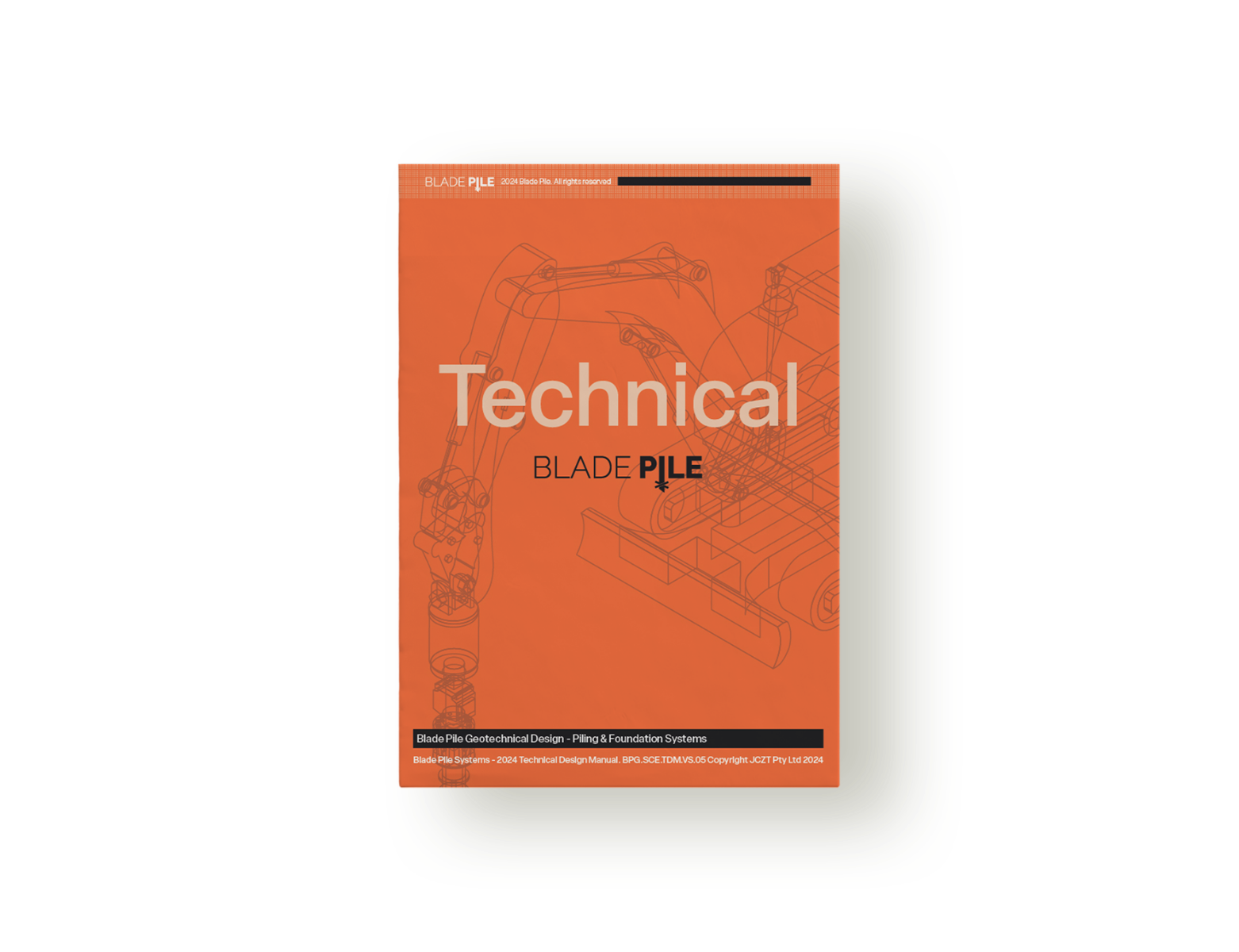 Technical design manual cover page