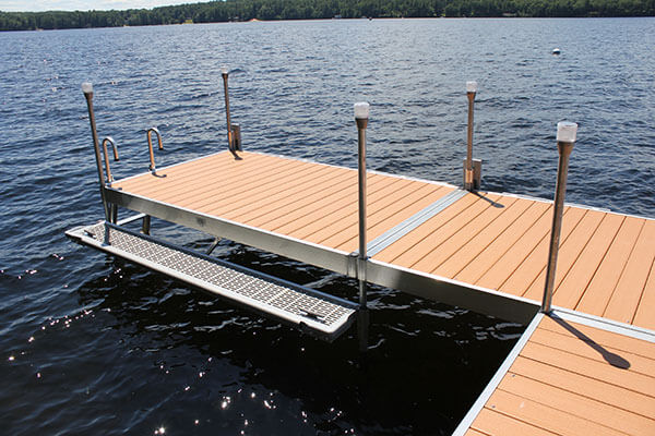 screw pile foundation for docks