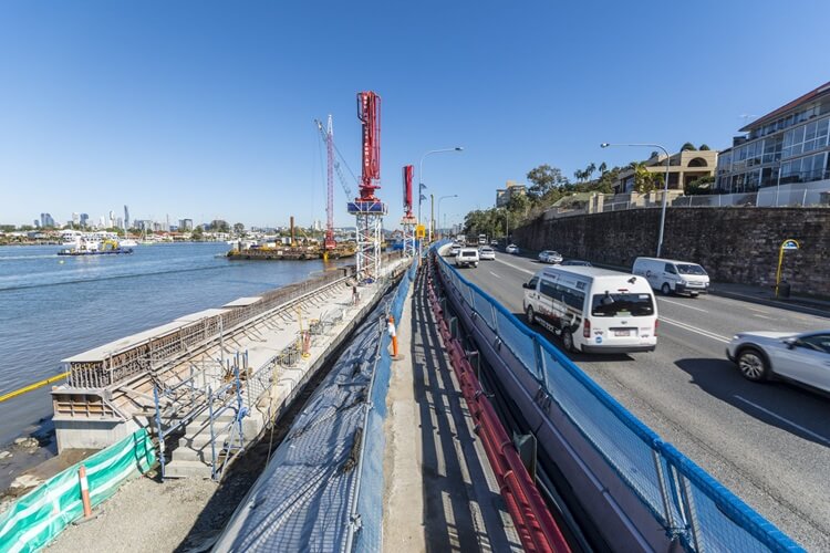 Screw pile used for Road and Bridge Construction