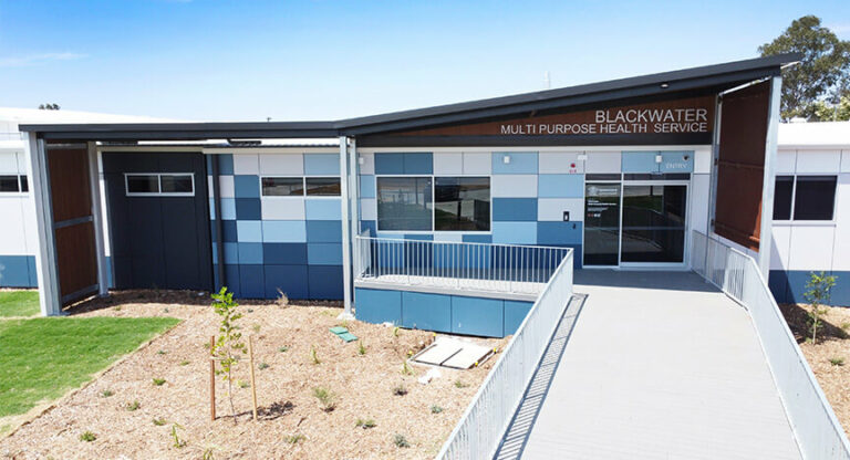 Blade Pile Provide Screw Piles for Blackwater Modular Hospital Redevelopment