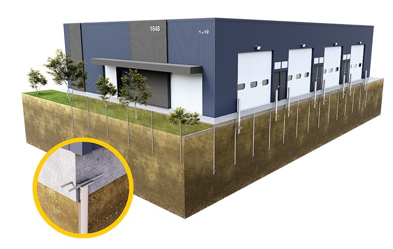 screw pile foundation